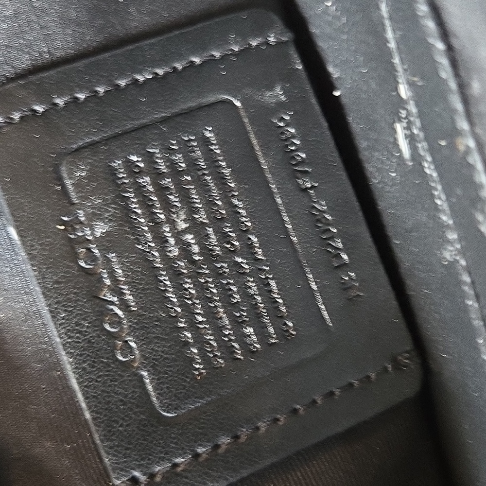 Coach Black Leather Clutch/Wristlet - Picture 4 of 4